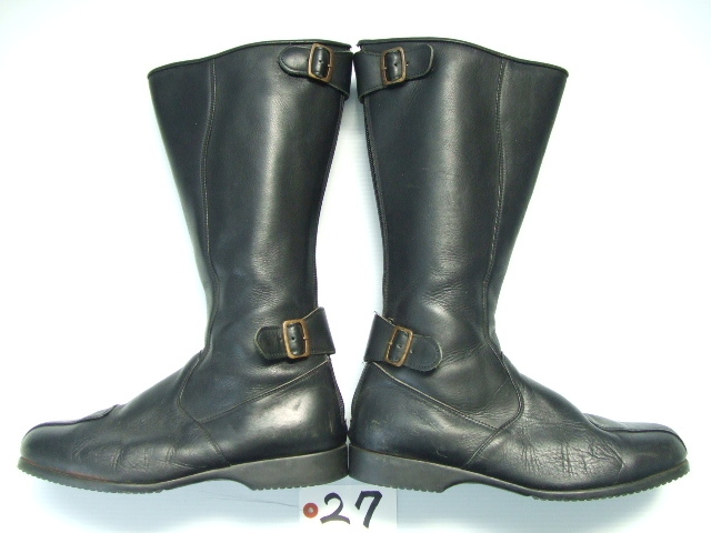 28.0cm 良品 当時物 Zファーザー 特攻ブーツ 本革 トーヨコ 黒色 黒 ロングブーツ 旧車 昭和 暴走族 カフェレーサー 族車 東横 28cm sub27拍卖