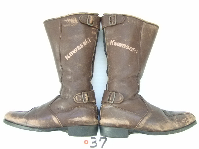 27.0cm 中古 本革 トーヨコ 特攻ブーツ 茶色 茶 ロングブーツ 旧車 昭和 ビンテージ 暴走族 カフェレーサー 族車 東横 当時物 27cm sub37拍卖