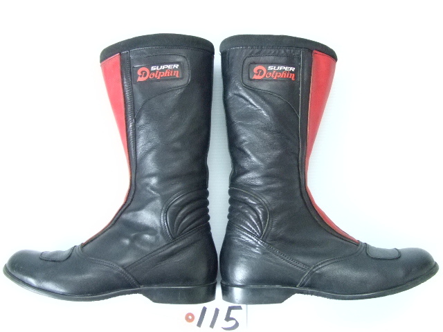 27.0cm 当時物 良品 ナンカイ スーパードルフィン ロングブーツ 南海NANKAI旧車 昭和 特攻ブーツ ビンテージ カフェレーサー 27cm sub115拍卖