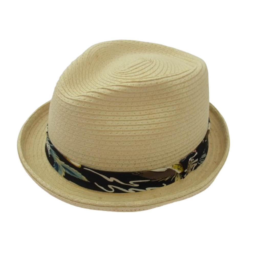 CRIMIE クライミー C1D3-CP04 サティスファクション アロハ ハット ベージュ系 S【中古】拍卖