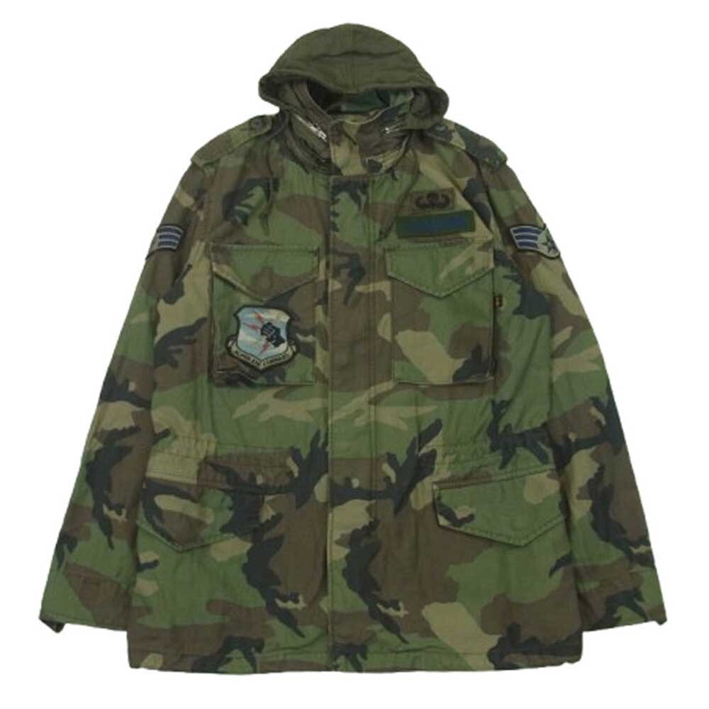 ALPHA アルファ TA1165-120 M65 FIELD JACKET フィールド ジャケット 中国製 グリーン系 ブラウン系 M【中古】拍卖