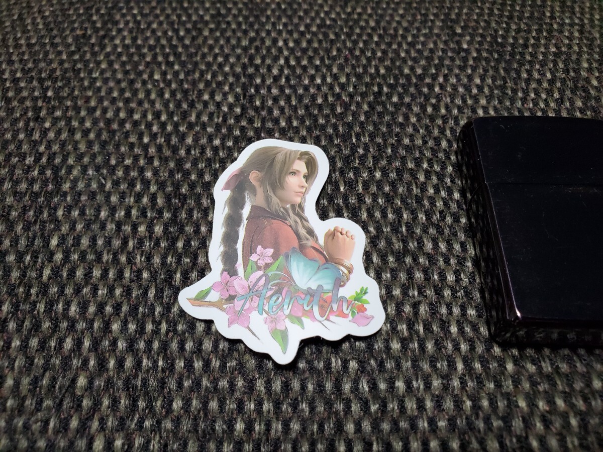 まとめ買い推奨 キャラクターグッズ ファイナルファンタジー FINAL FANTASY シール ステッカー ff7 エアリス d拍卖