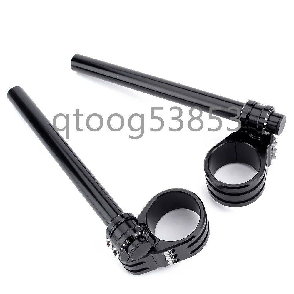 BMW R NINE T RnineT R nineT RnineT 2014-2019用 オートバイハンドルバー 調整可能CNC 55mm クリップオン フォークハンドルバー ハンドル拍卖