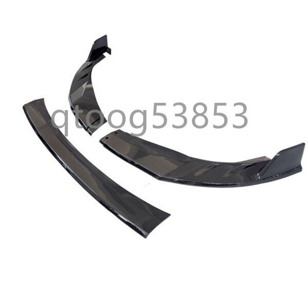 トヨタ カローラスポーツ/カローラツーリング NRE系 ZWE系対応 フロントリップスポイラー バンパーカナード カーボン調 外装パーツ拍卖