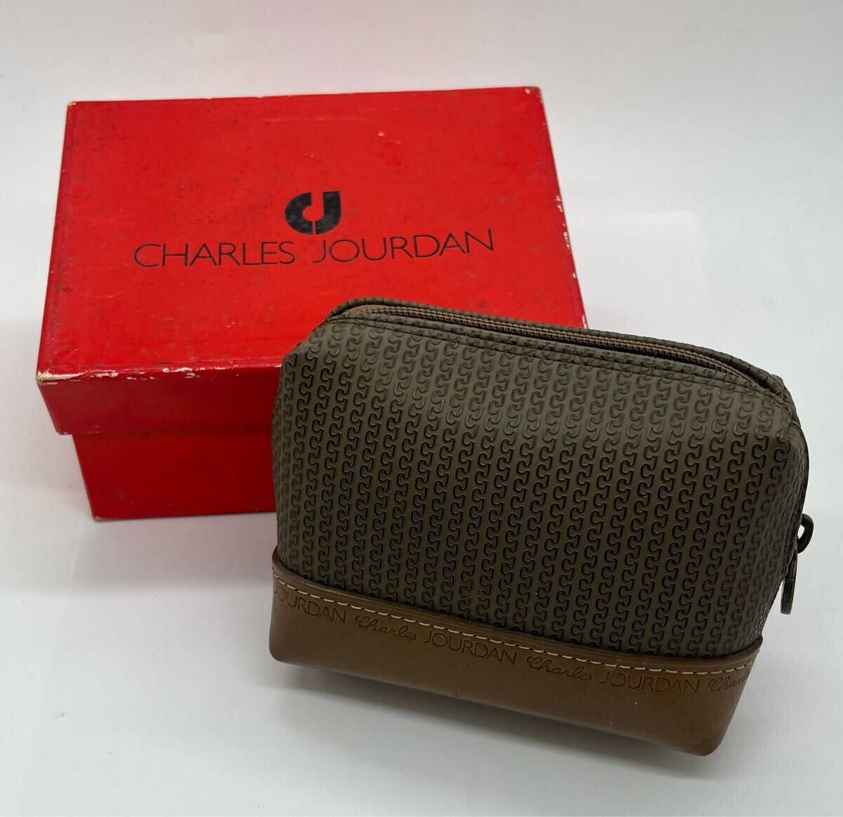 〔N〕 CHARLES JOURDAN ポーチ 5814拍卖