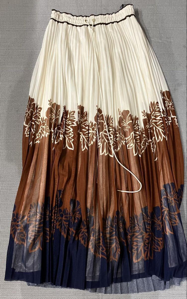 OPENING CEREMONY プリーツスカート レディース ロングスカート グラデーション オープニングセレモニー 秋コーデ ガーリー 拍卖