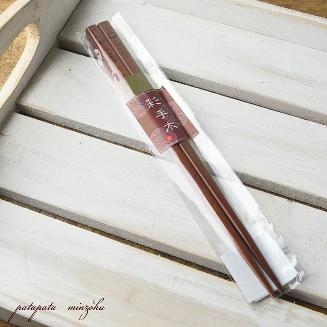 実のなる木箸 もも 箸 天然木 桃 パタミン 和食 木箸拍卖