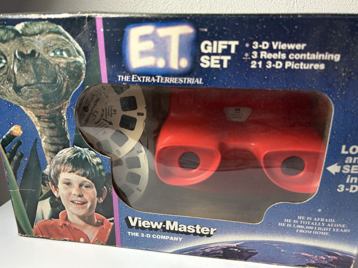 ★アメリカで購入★ E.T. GIFT SET 3D View-Master 当時物 ハリウッド レトロ拍卖