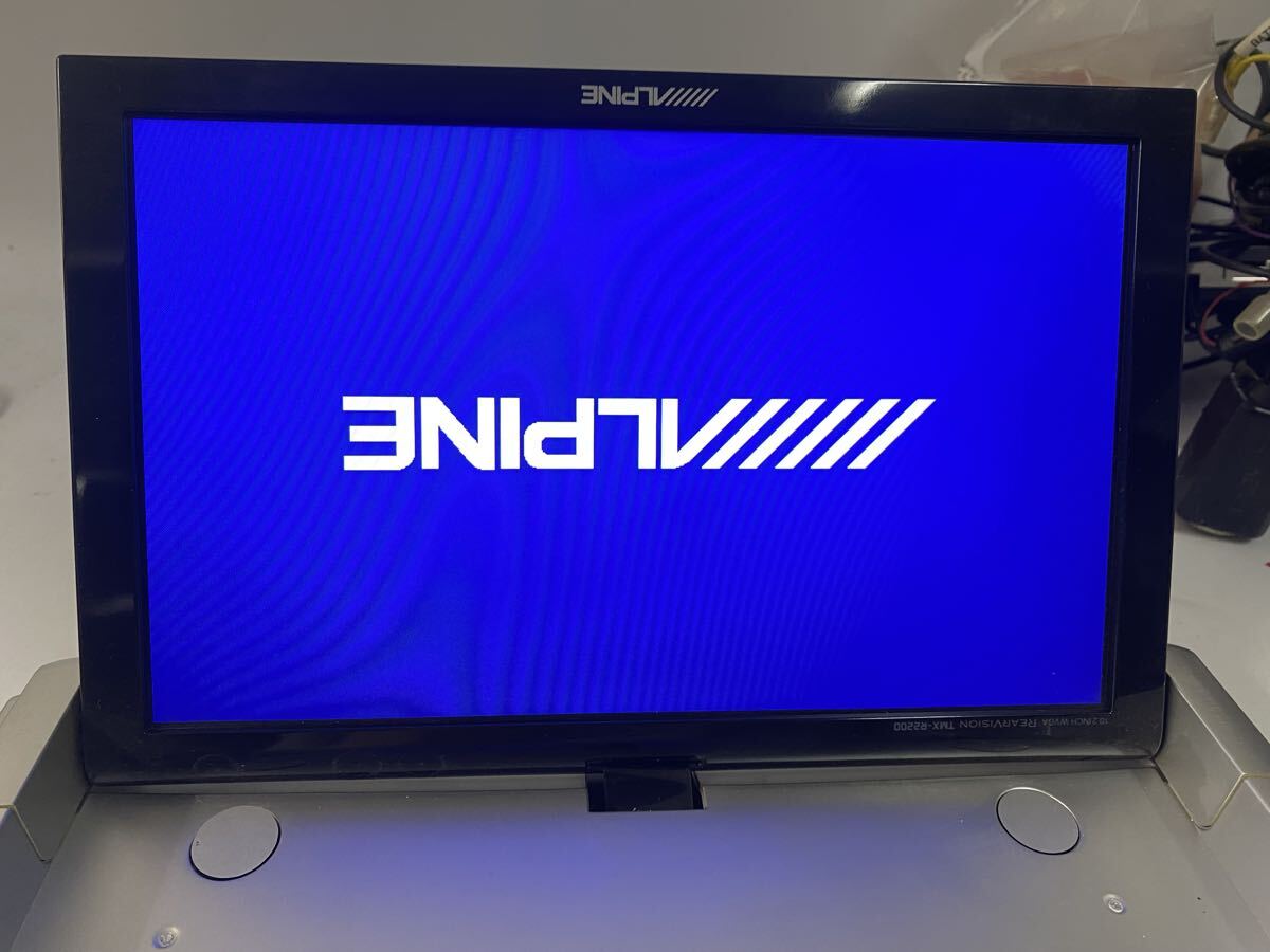 S09 中古通電確認済 アルパイン 10.2インチ フリップダウンモニター TMX-R2200/MG 拍卖