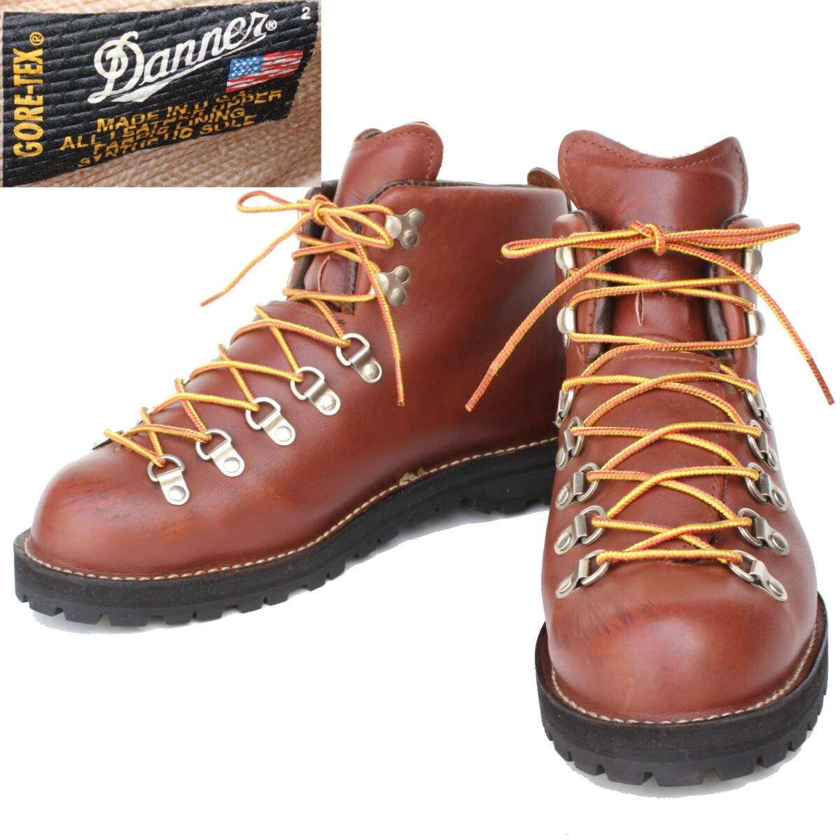 (51540)極上美品MADE IN USA黒タグ Danner30520Xマウンテンライト9EE9インチ27cm(ダナージャパン マウンテンブーツ アメリカ製ヴィンテージ拍卖