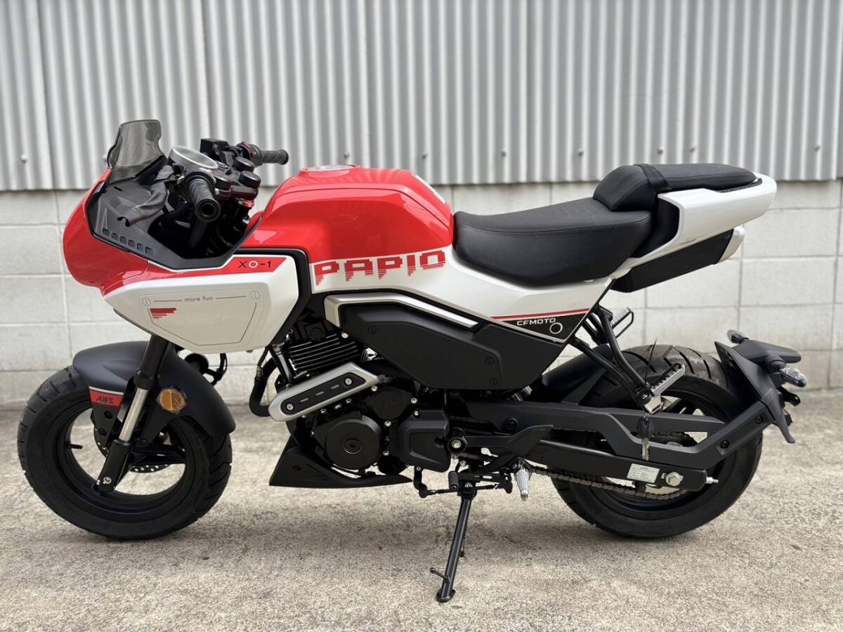CFMOTO パピオXO-01(レッド/ホワイト)補償あり、遠方配送可能※大阪から 二輪処エスペラント拍卖