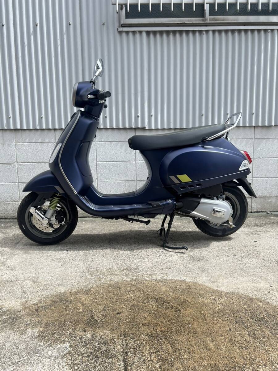 VESPA125 VespaTech(エネルジコブルー)補償あり、遠方配送可能※大阪から 二輪処エスペラント拍卖