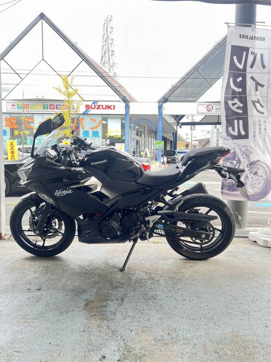 KAWASAKI NINJA400(ブラック)9/19現在6235km 2021年式 遠方配送可能 現状販売 ※大阪から 二輪処エスペラント拍卖