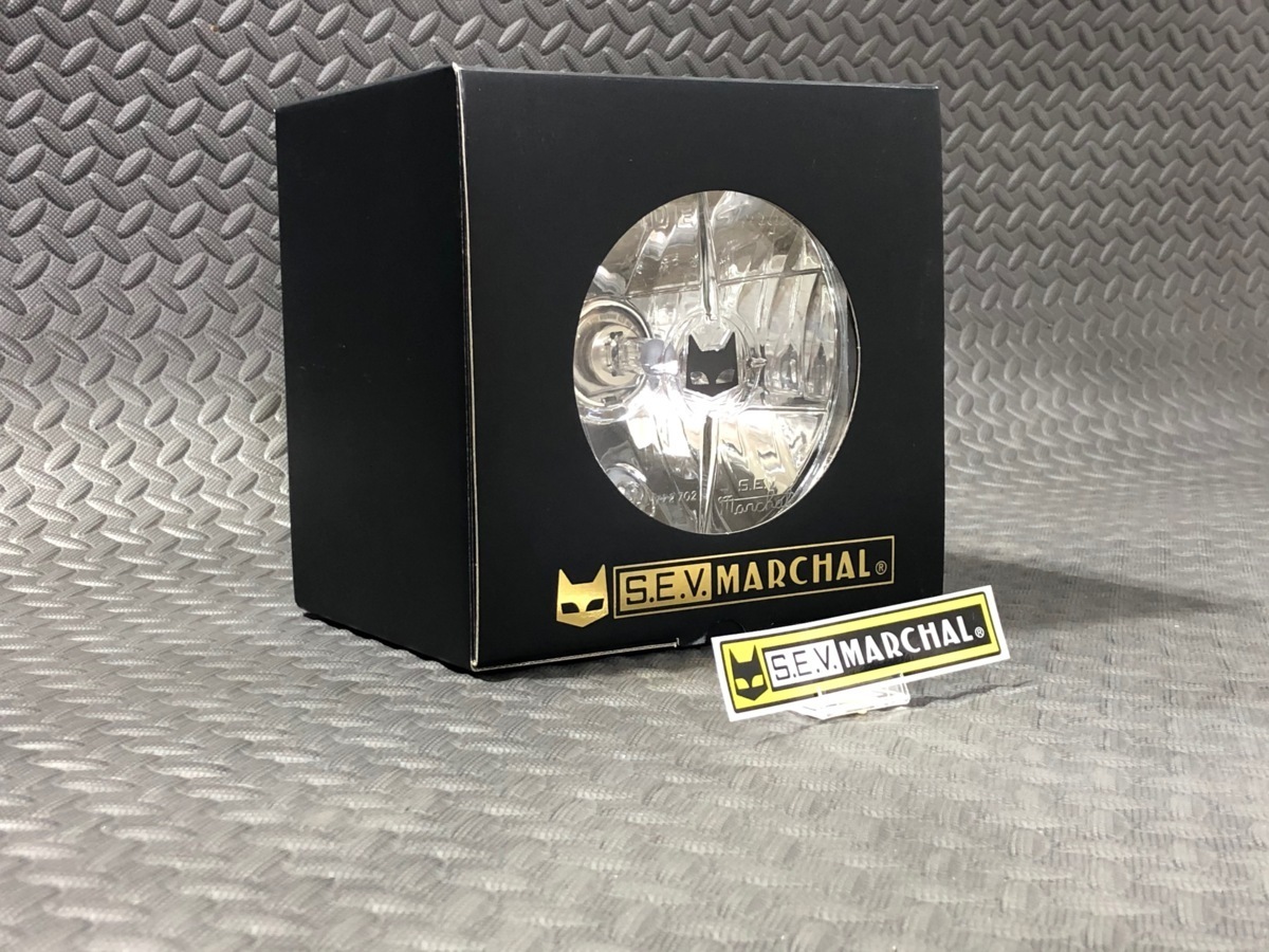 ★送料一律 ステッカー付!マーシャル SEV MARCHAL ヘットランプ 722 702 スタールクス クリアー レンズ Assy アッシー カワサキ 用 川崎拍卖