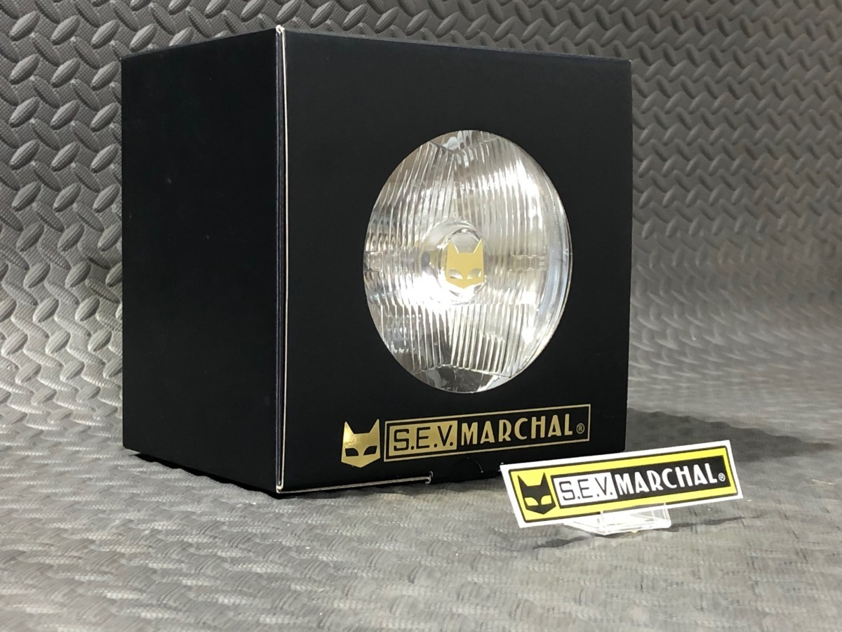栃木発 ¥送料一律¥ ステッカー付!マーシャル SEV MARCHAL 888 ドライビングランプ フルキット クリアーレンズ メッキケース 検)160 Φ拍卖