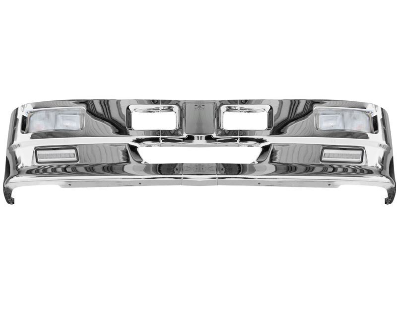 汎用トラックハイブリッドバンパー2トン標準用フォグウィンカーW1780H450レトロエルフデュトロキャンター12-24V白LED JP-C030N+T161LR+FLED拍卖