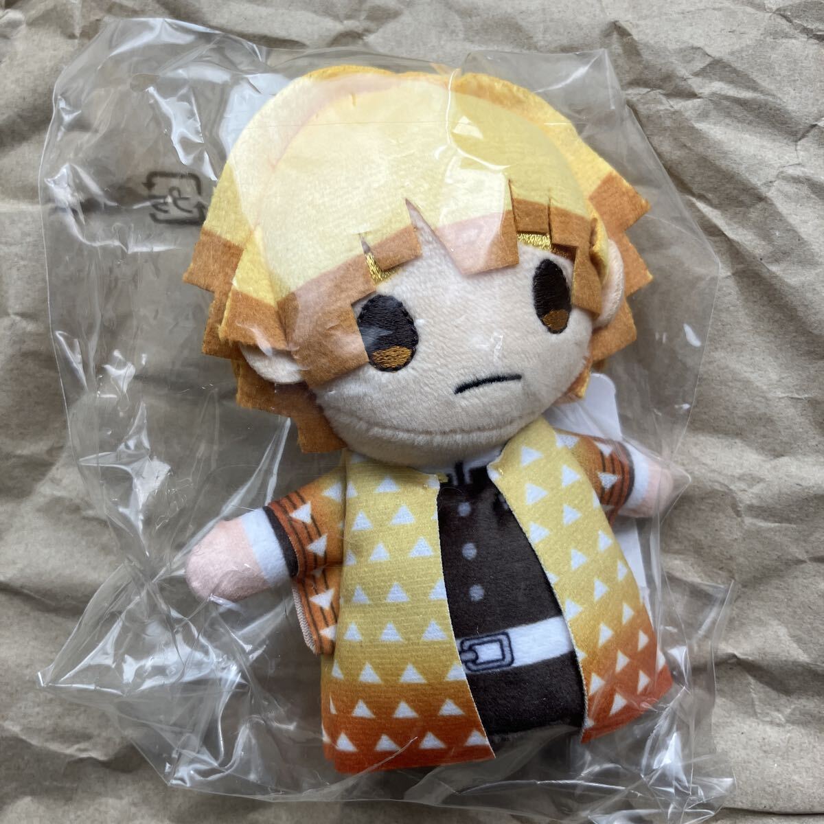 鬼滅の刃 劇場版 無限列車編 ぽてっとますこっとぬいぐるみ 我妻善逸拍卖