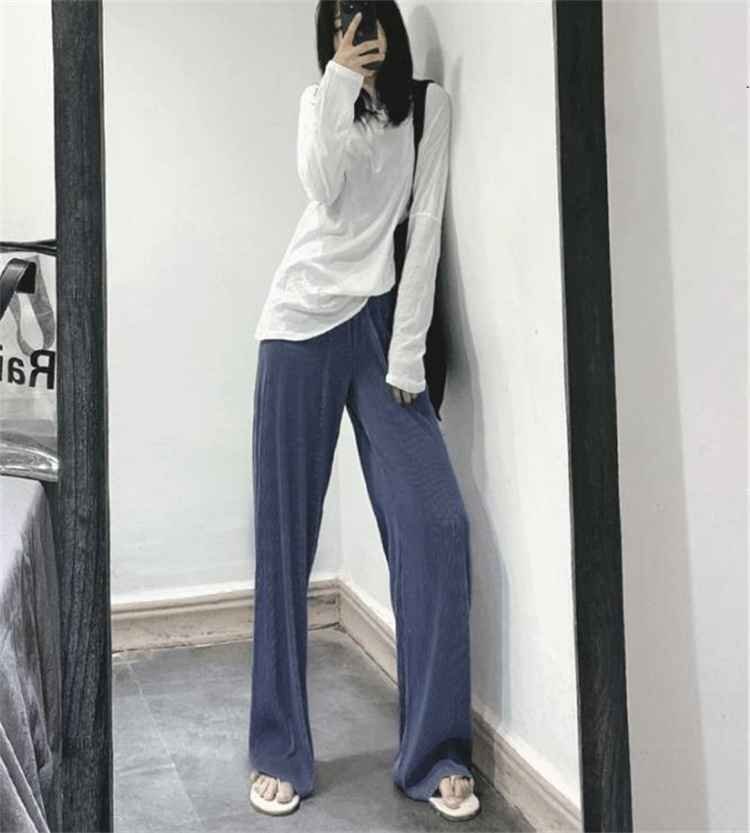 大きいサイズ ドレープ プリーツ ストレート レッグパンツ ロングパンツ L ベージュ拍卖