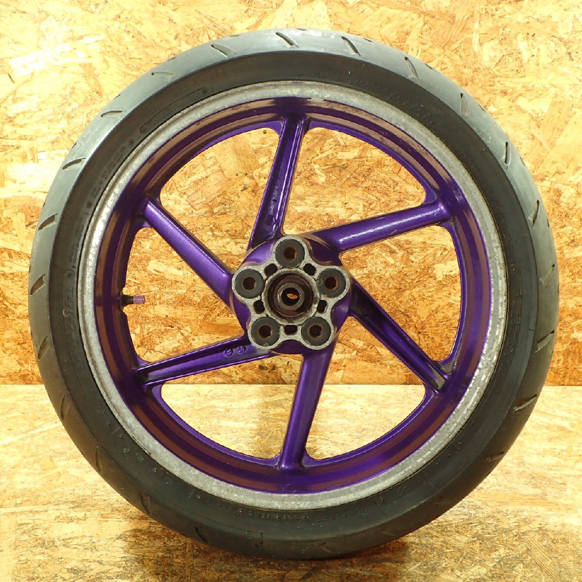 【送料Lサイズ】HONDA MC18-1109*** NSR250R リアホイール 18×4.50 塗装補修ベース 専用動画あり 検.( 20259 10 寅404拍卖