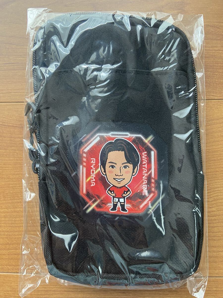 浦和レッズ 渡邊凌磨 サコッシュ ショルダーバッグ 埼玉スタジアム限定拍卖