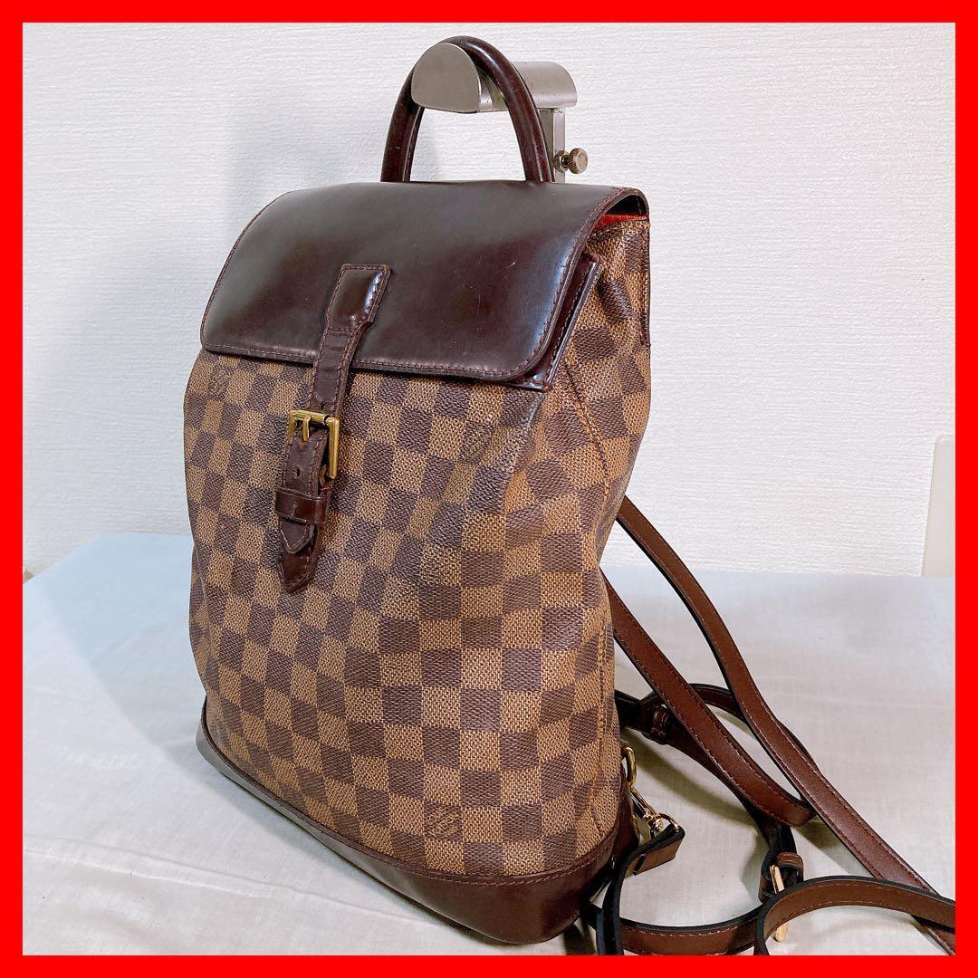 707 ルイヴィトン ダミエエベヌ ソーホー リュック ショルダーバッグ拍卖
