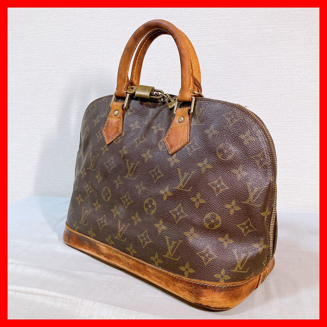 709 ルイヴィトン モノグラム ハンドバッグ ボストンバッグ アルマ拍卖