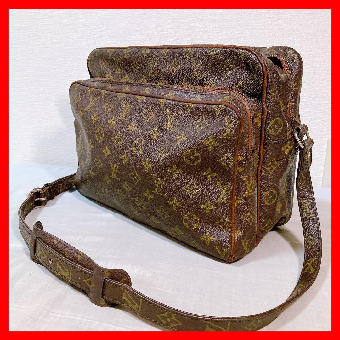 712 ルイヴィトン モノグラム ショルダーバッグ 旧ナイル ミグラトゥール拍卖