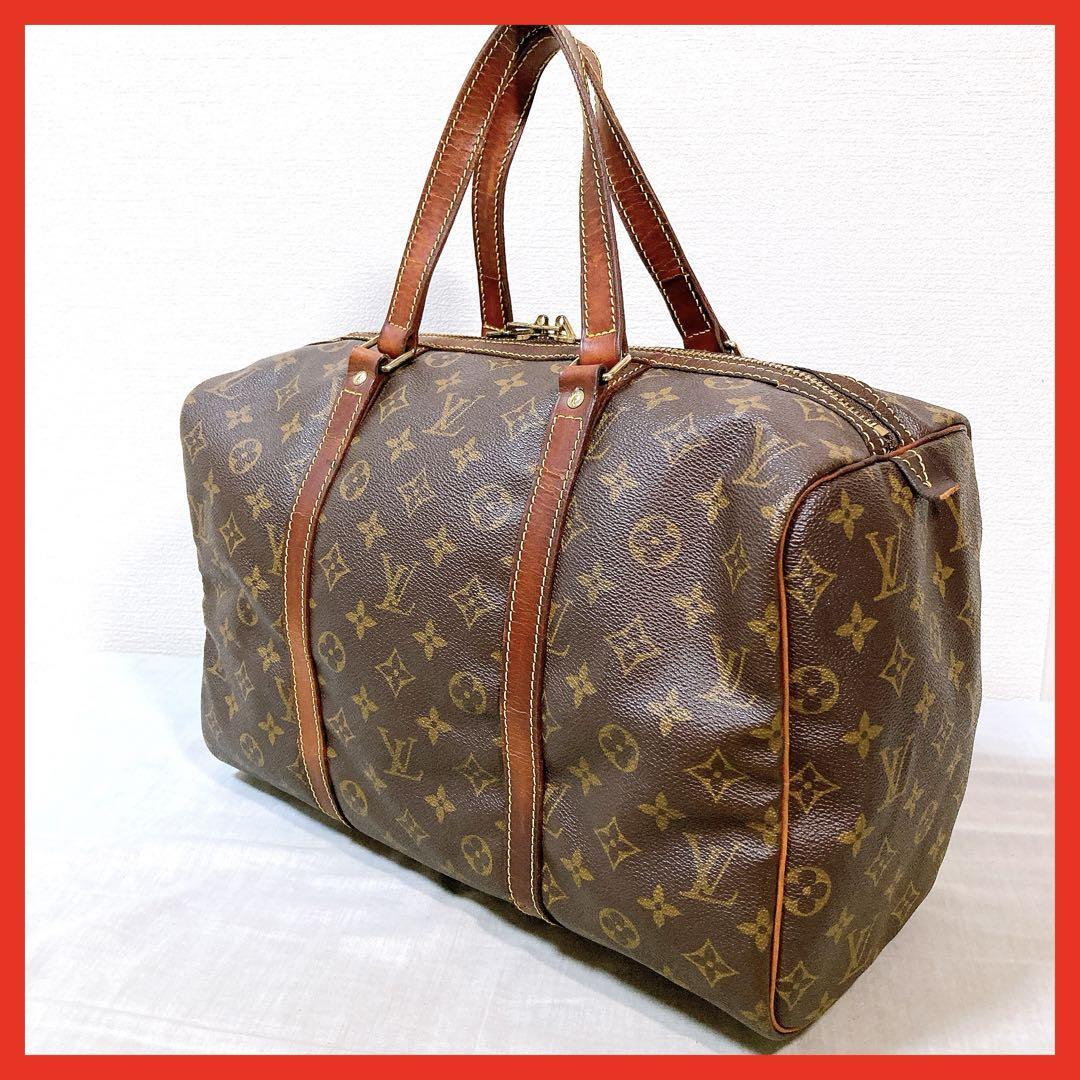 743 ルイヴィトン モノグラム ハンドバッグボストンバッグ サックスプール35拍卖