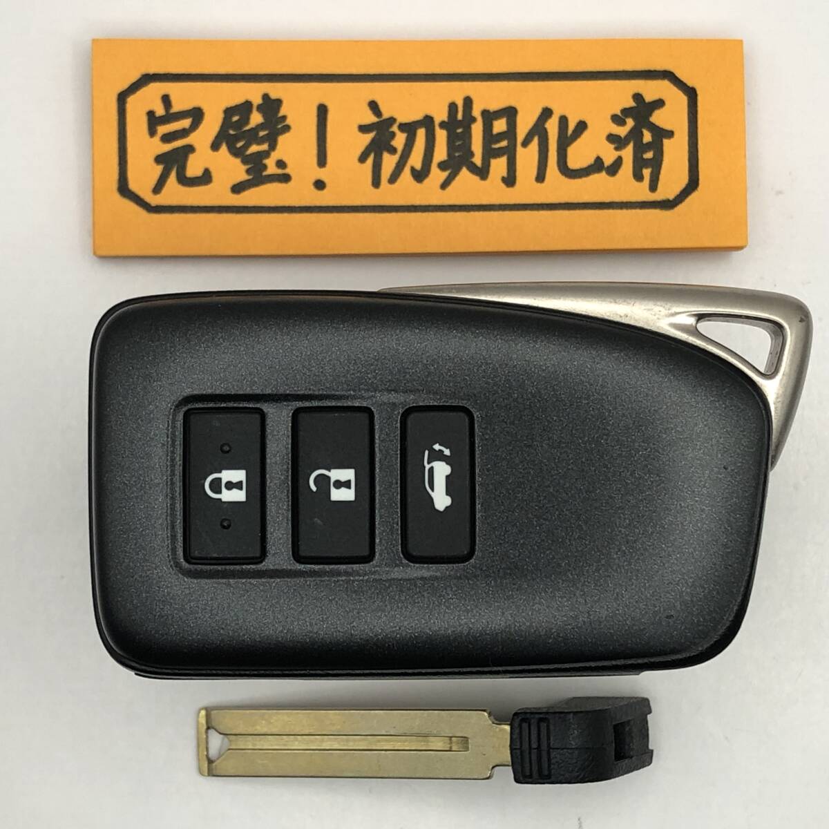 LM123 初期化済 レクサス トヨタ スマートキー ブランクキー RX NX 231451-0010 007-AC0147 14FAD 登録可能 埼玉県深谷市拍卖