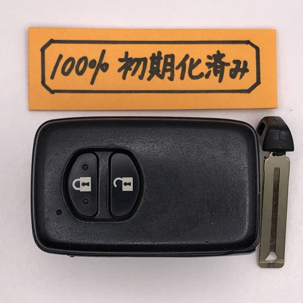 AP10 初期化済 トヨタ スマートキー アクア プリウス ヴィッツ 130 ウィッシュ ブランクキー 271451-5300 001YUA1033 14ADA-02拍卖