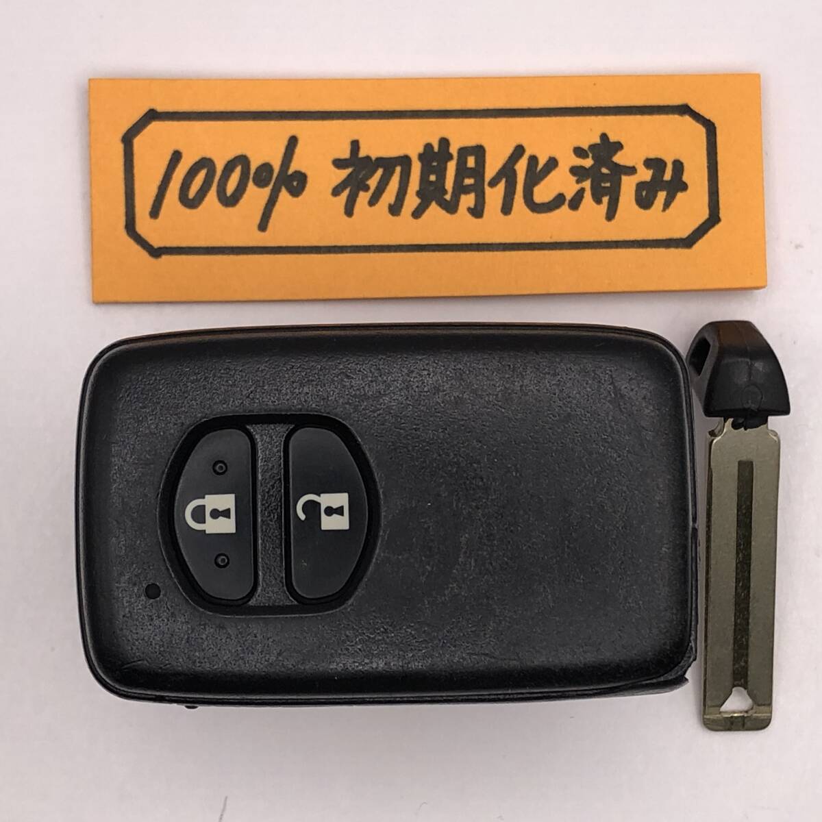 AP11 初期化済 トヨタ スマートキー アクア プリウス ヴィッツ 130 ウィッシュ ブランクキー 271451-5300 001YUA1033 14ADA-02拍卖