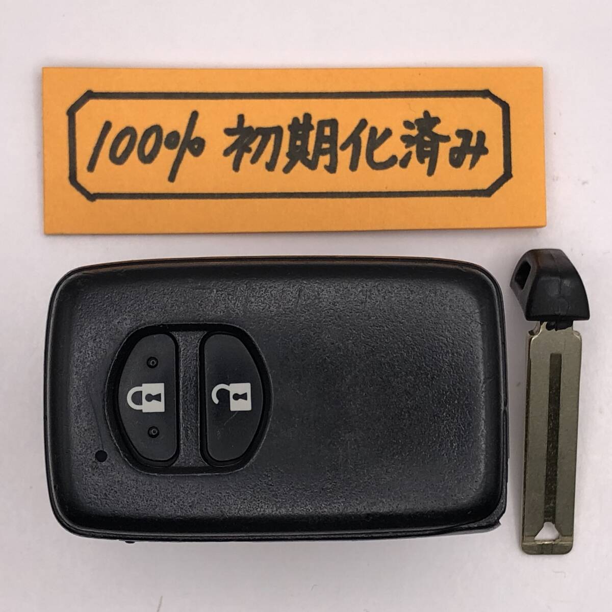 AP12 初期化済 トヨタ スマートキー アクア プリウス ヴィッツ 130 ウィッシュ ブランクキー 271451-5300 001YUA1033 14ADA-02拍卖