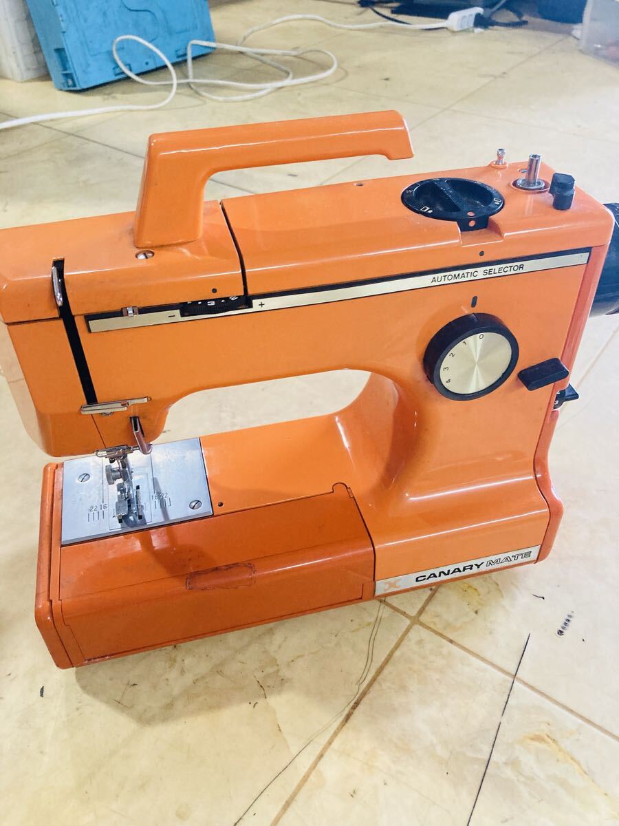 JAGUAR ジャガー コンパクトミシン CANARY MATE 2480-0 現状品拍卖