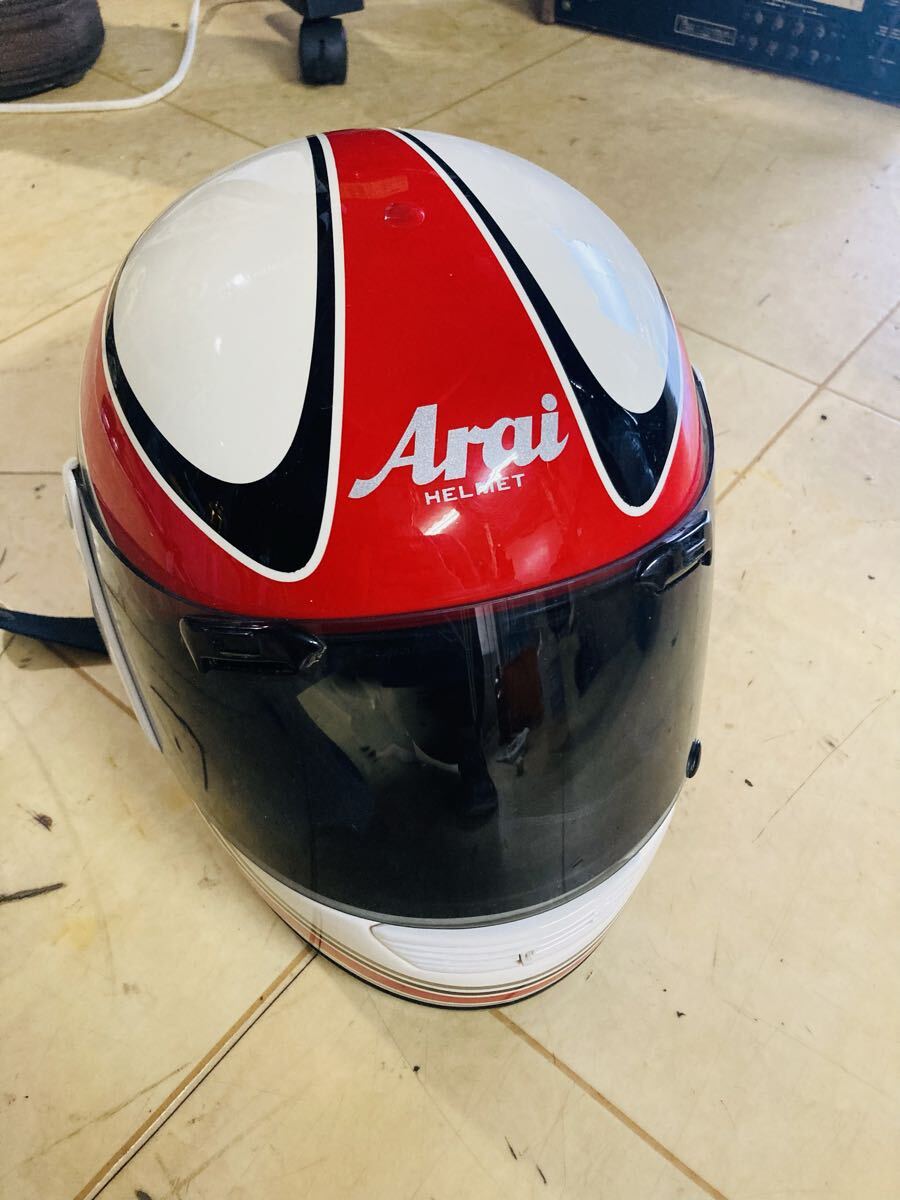アライ ヘルメット フルフェイス 57-58cm 現状品拍卖