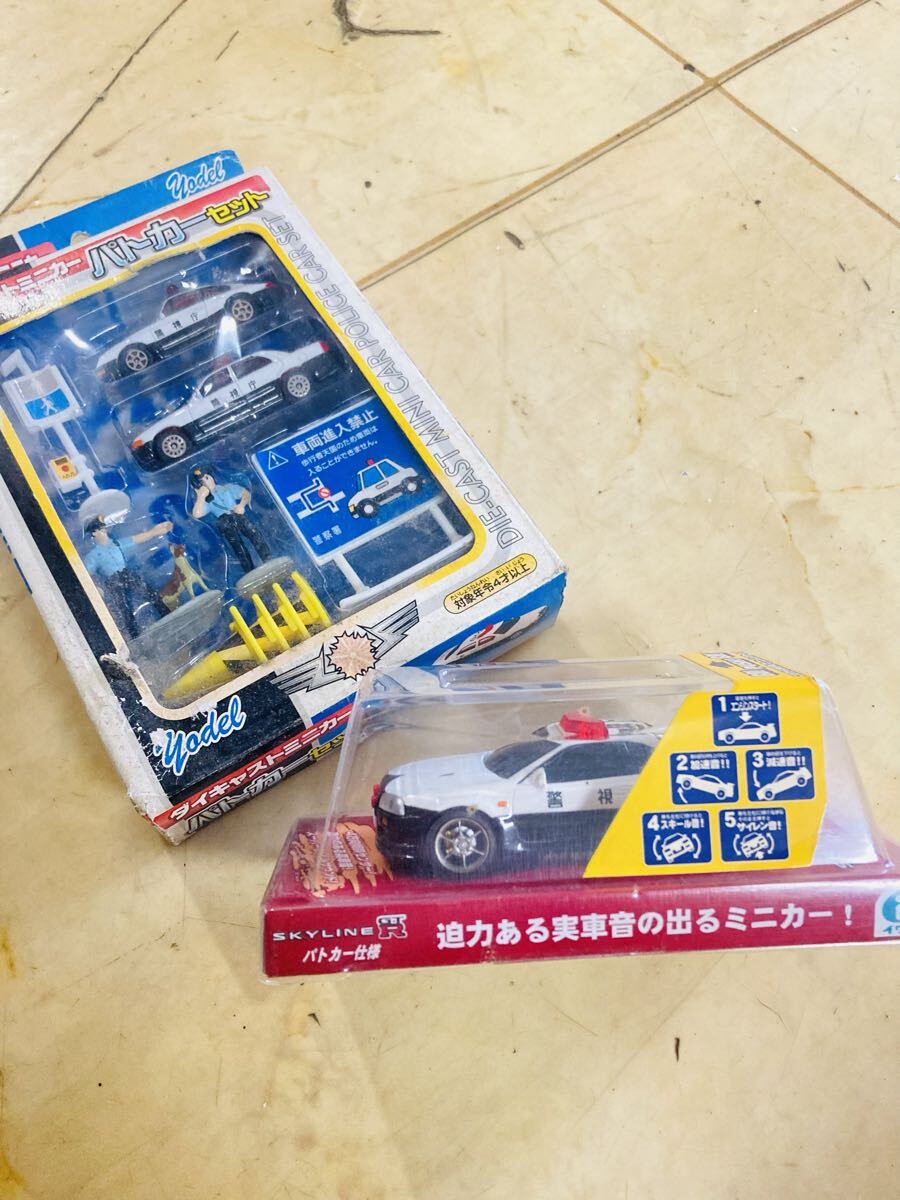 ダイキャストミニカー パトカーセット トイテック ヨーデル イワヤ 日産スカイラインGT-R 実車音 スーパーサウンド拍卖