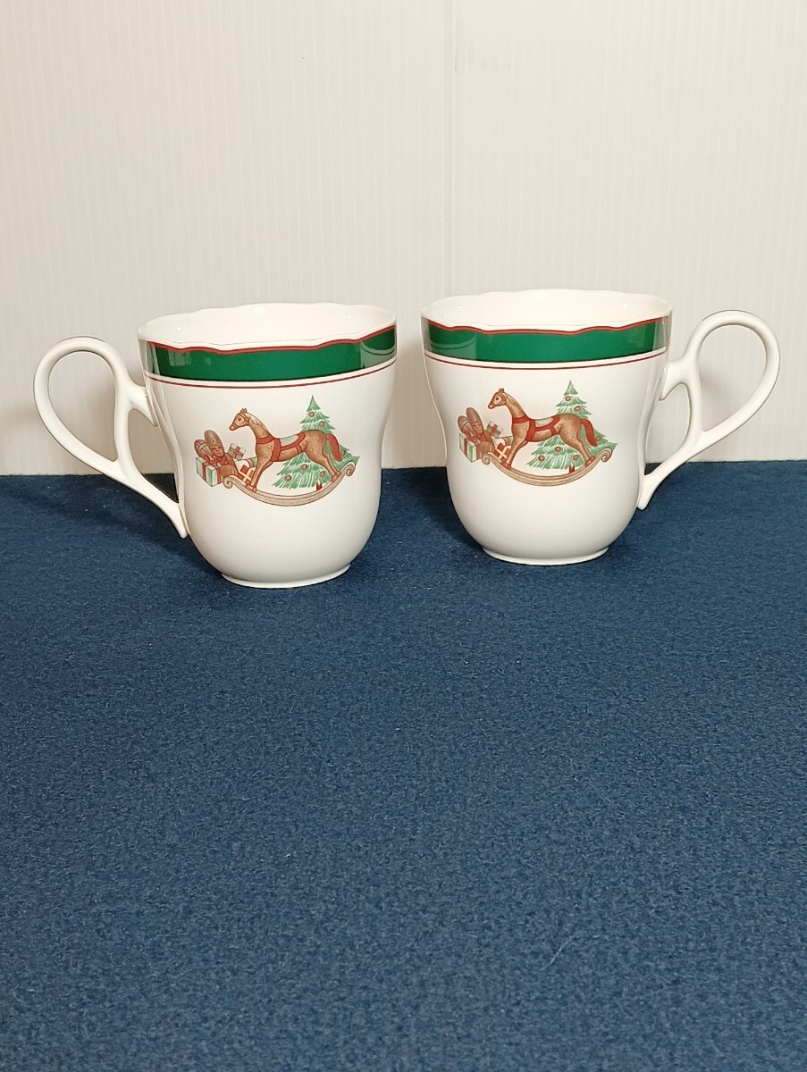 N31 ノリタケ プリマチャイナ マグカップ 2客 中古品 拍卖