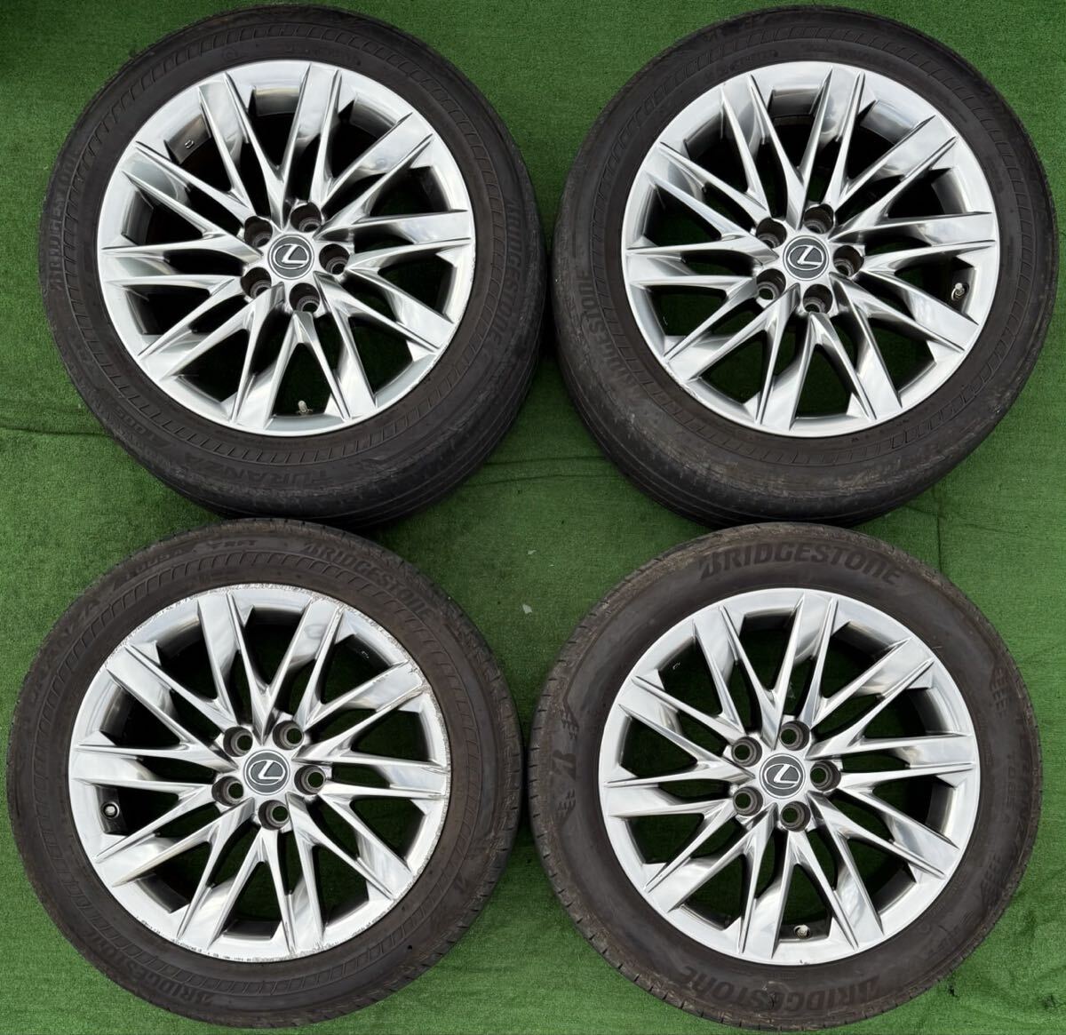LEXUS レクサス LS500/500h 19インチ 8J +25 PCD120 5穴 LS460 LS600h アルファード ヴェルファイア 40系拍卖