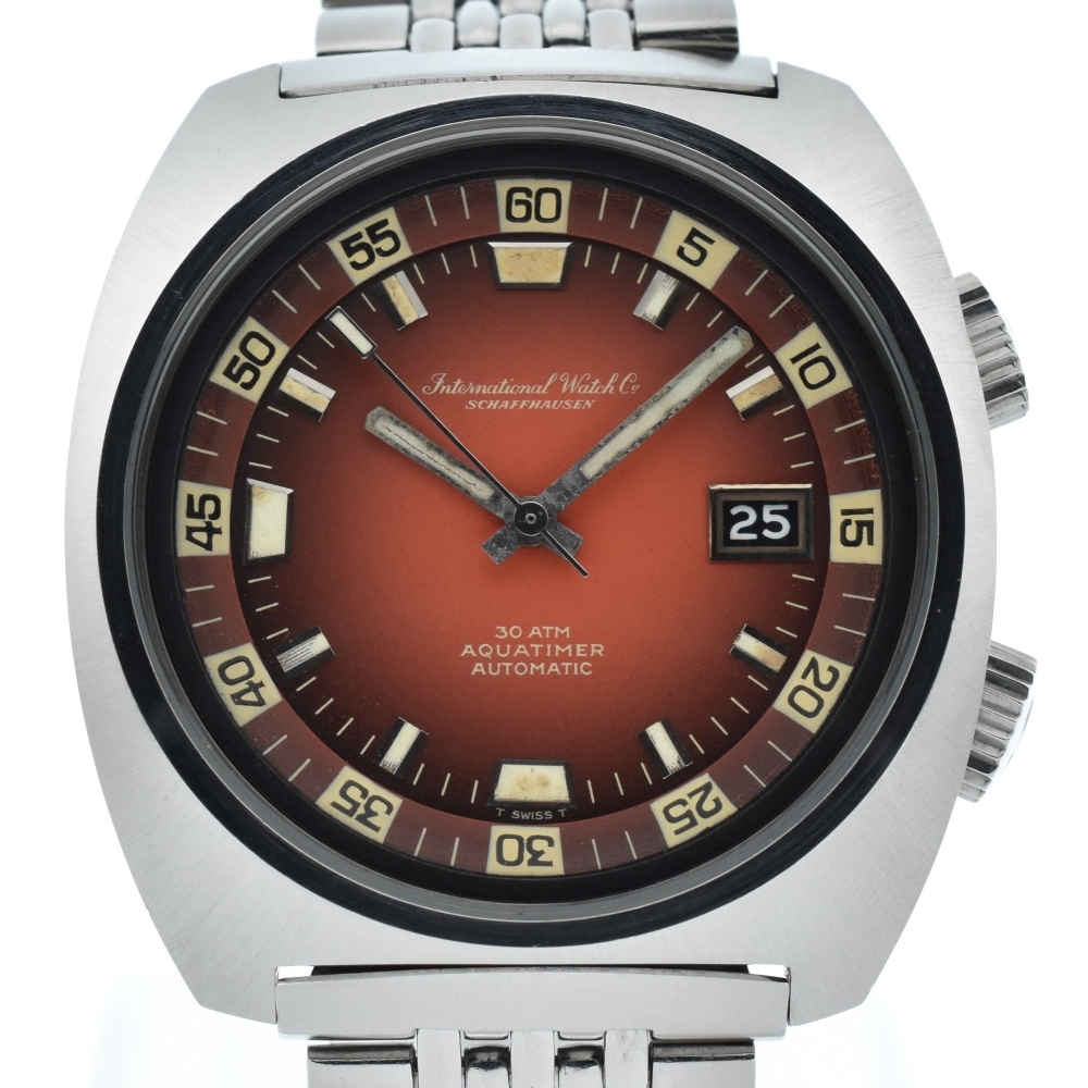 IWC ヴィンテージ アクアタイマー Ref.1816 Cal.8541B 自動巻 メンズ 良品 保証書付 Z#134494拍卖
