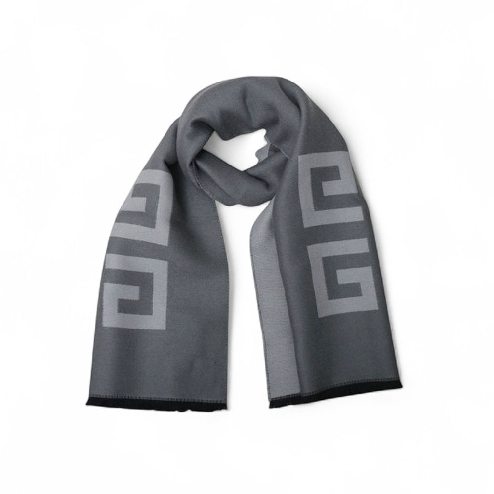 ジバンシー GIVENCHY マフラー GV3518-J6262-003 ユニセックス メンズ レディース グレー マフラー拍卖