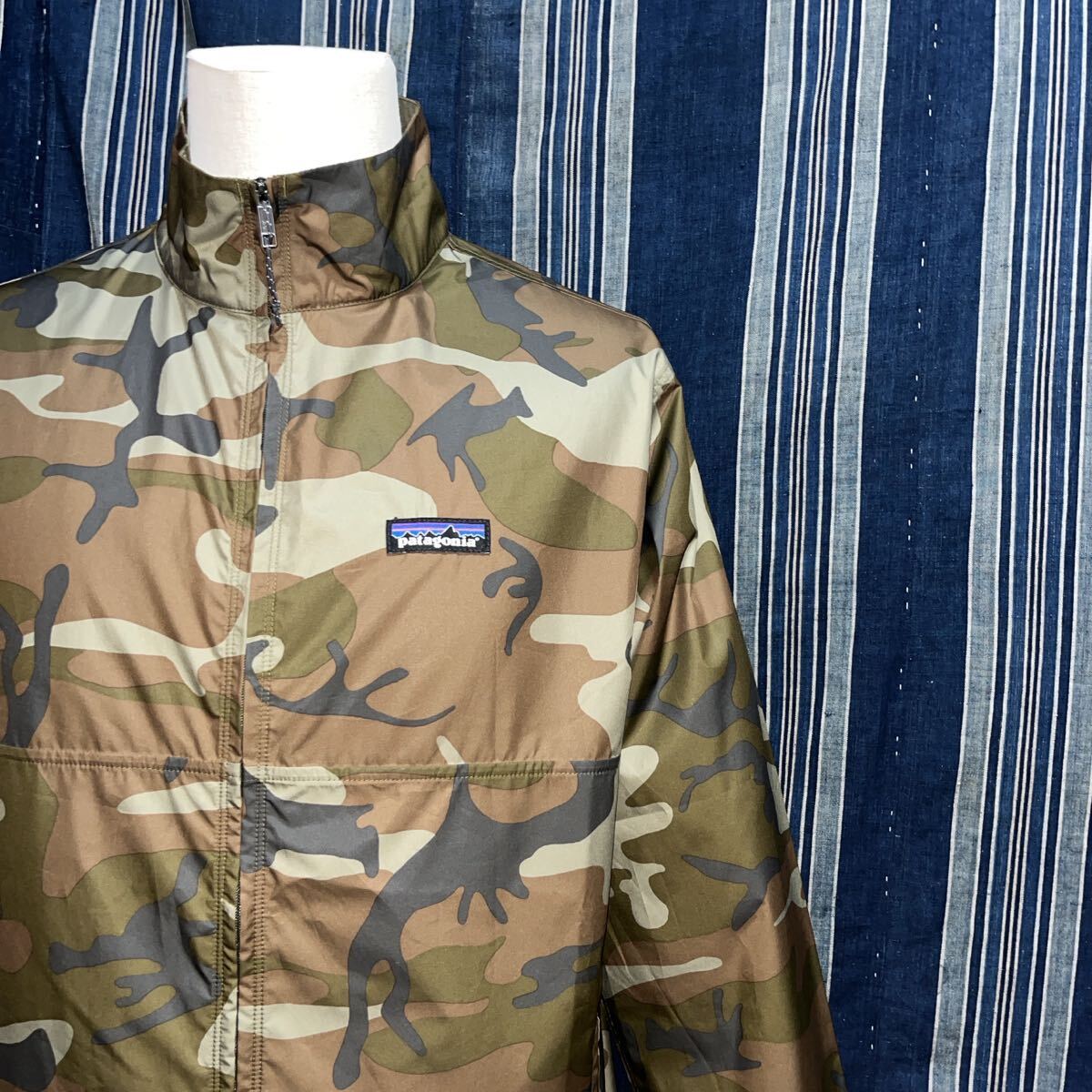廃番色 ライト&バリアブル ポケッタブル 2016 patagonia light & variable jacket 27216 迷彩 カモフラージュcamouflage ナイロン拍卖