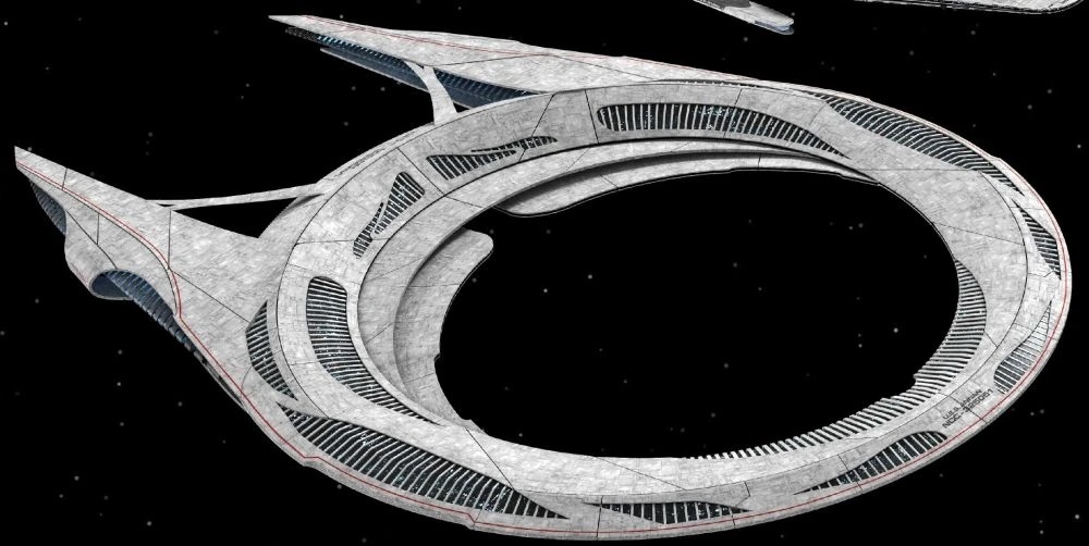 スタートレック ディスカバリー サターンクラス 3Dプリント 未組立 宇宙船 Saturn Class Star Trek:Discovery 32nd Century Space Ship拍卖