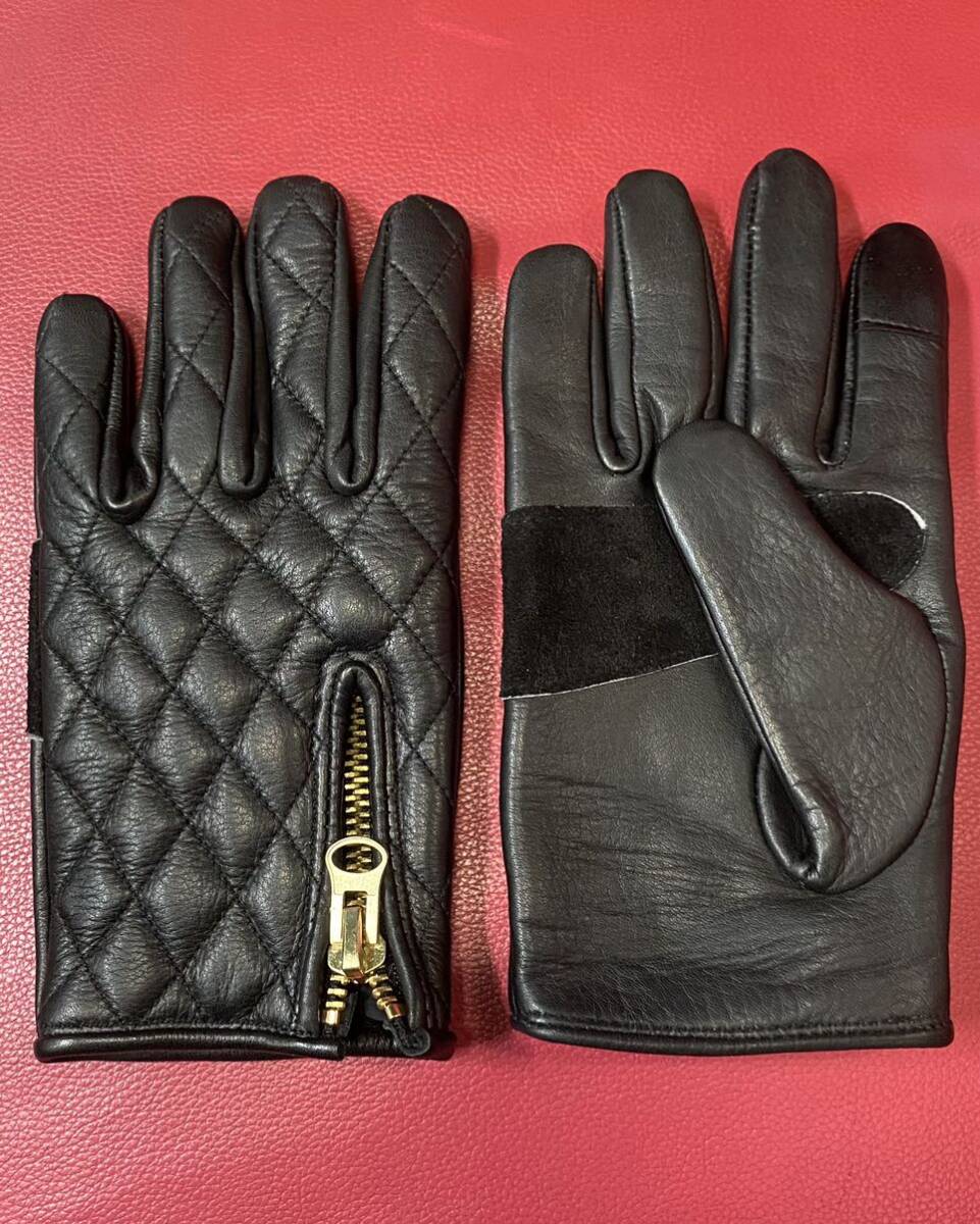 バイク手袋 レザーバイク ハーレーグローブ スマホタッチ対応拍卖
