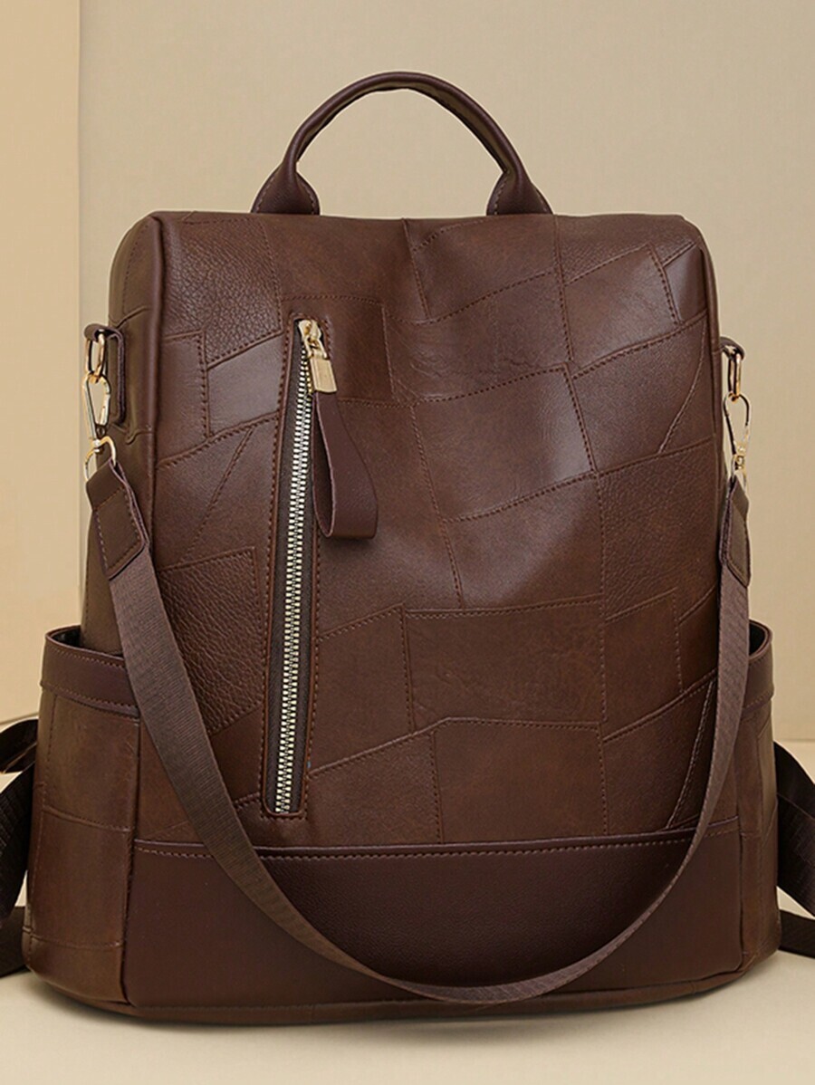 バッグ レディース バックパック 盗難防止 シンプル スタイリッシュ マルチファンクション バックパック、通勤や旅行に適しています拍卖