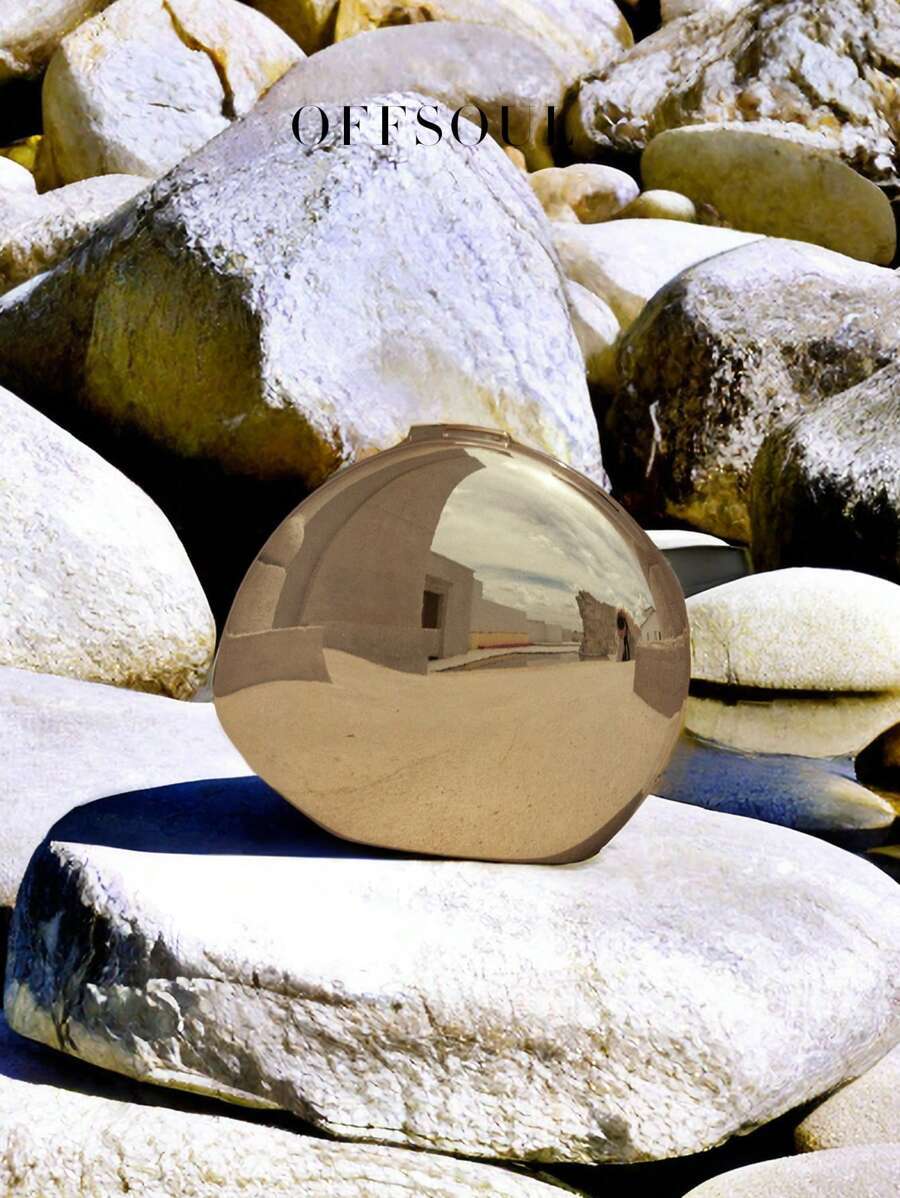 バッグ レディース クラッチバッグ アクリリック イブニングクラッチバッグ、ユニークなデザイン、ミラー仕上げ、ショルダー/クロスボ拍卖