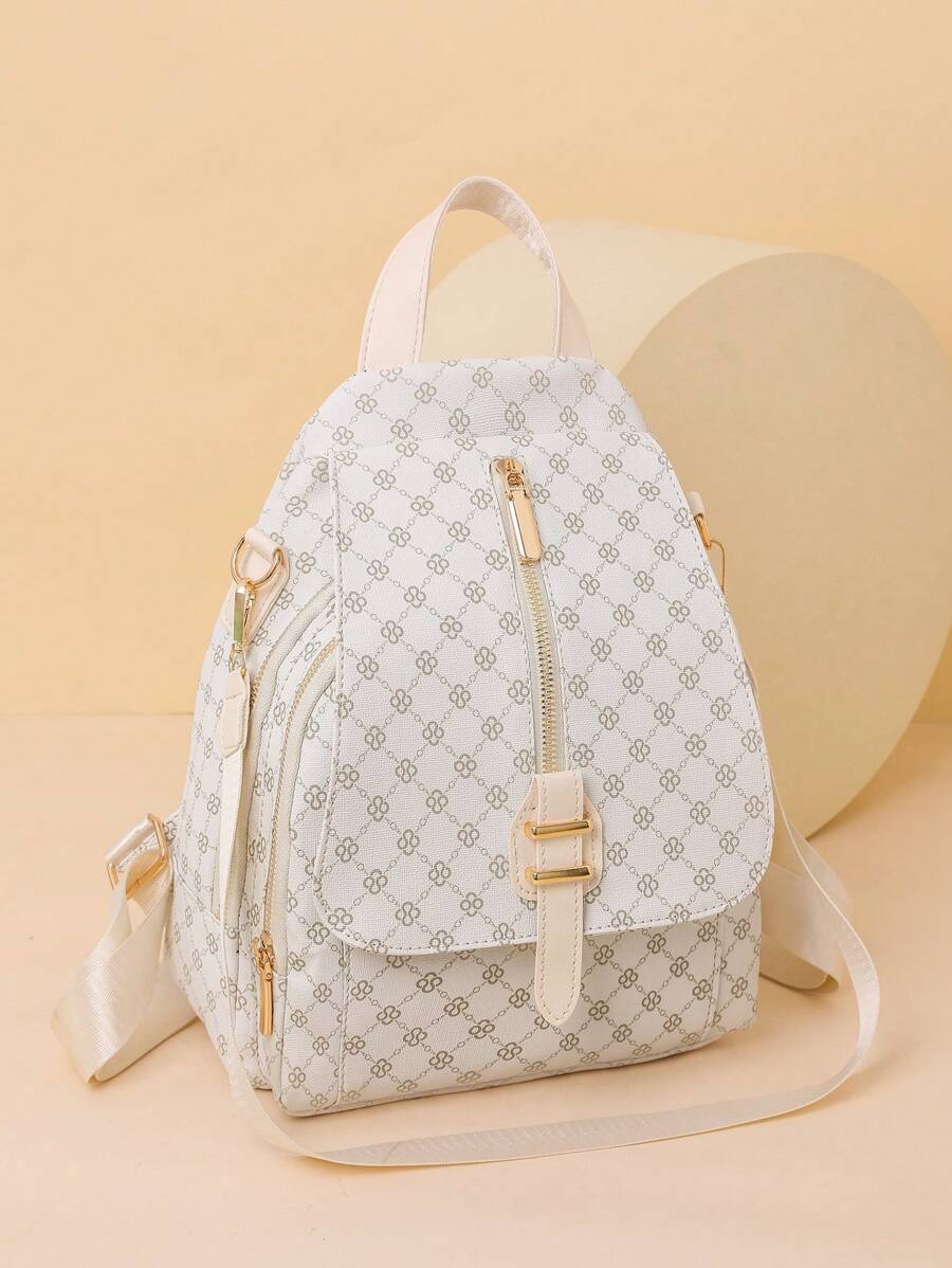 バッグ レディース バックパック おしゃれなクローバーバックパック、PUレザー製ショルダーバッグ、ハンドバッグ、学生用ブックバッグ拍卖