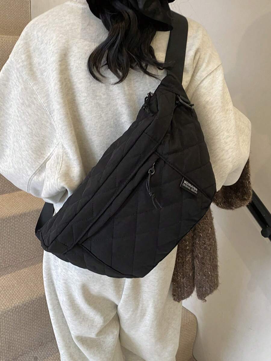 バッグ レディース ウエストバッグ 多機能大容量軽量刺繍入りチェストバッグ/ウエストバッグ/ボディバッグ拍卖