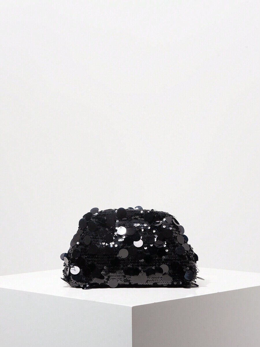 バッグ レディース クラッチバッグ 女性用スパークリングシーケンスクラッチバッグ、エレガントビーズ付きイブニングバッグ、レディース拍卖