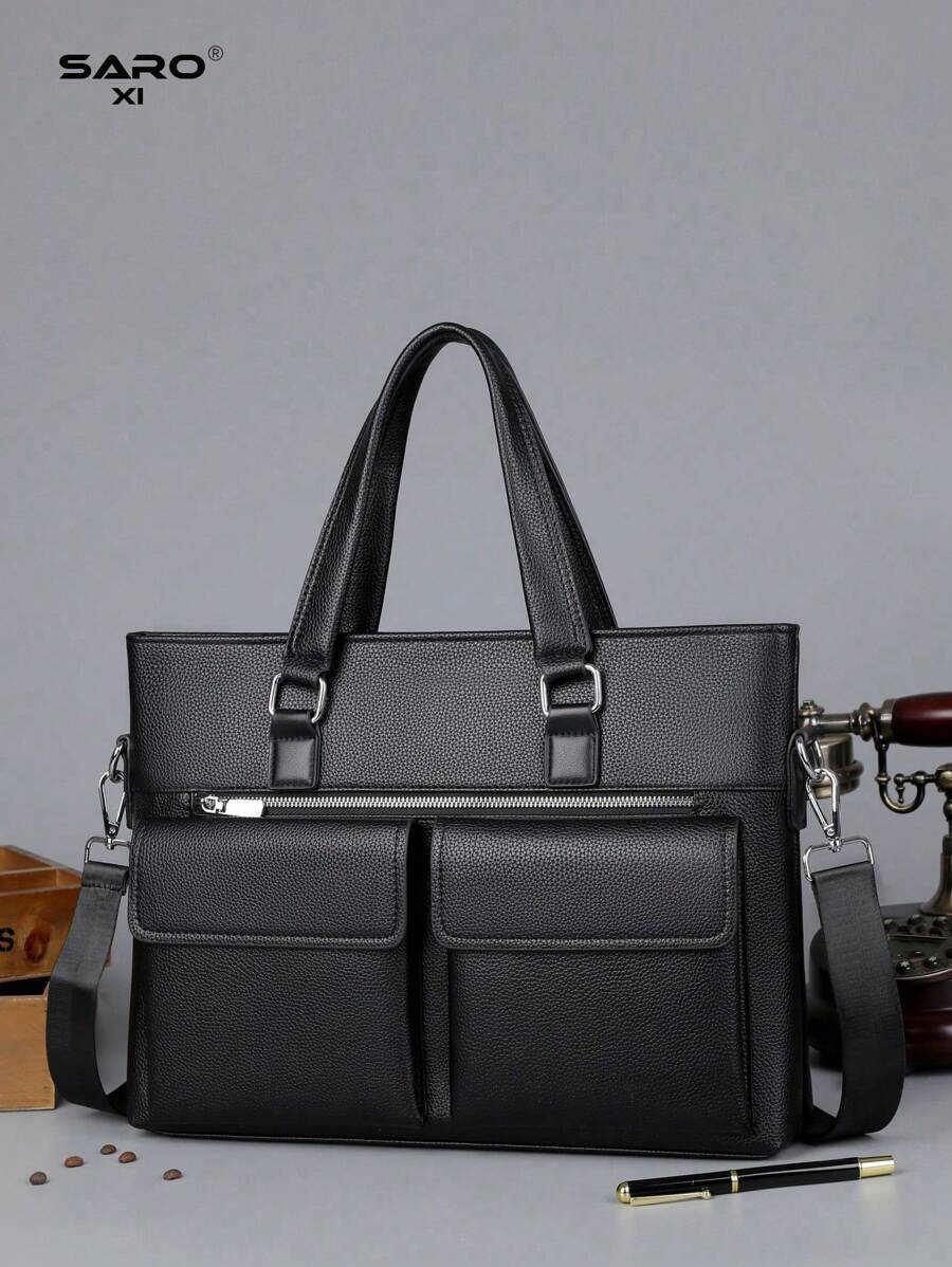 バッグ メンズ ビジネスバッグ 1個 メンズビジネスハンドバッグ、カジュアルショルダーバッグ、ファッショナブルメッセンジャーバッグ拍卖