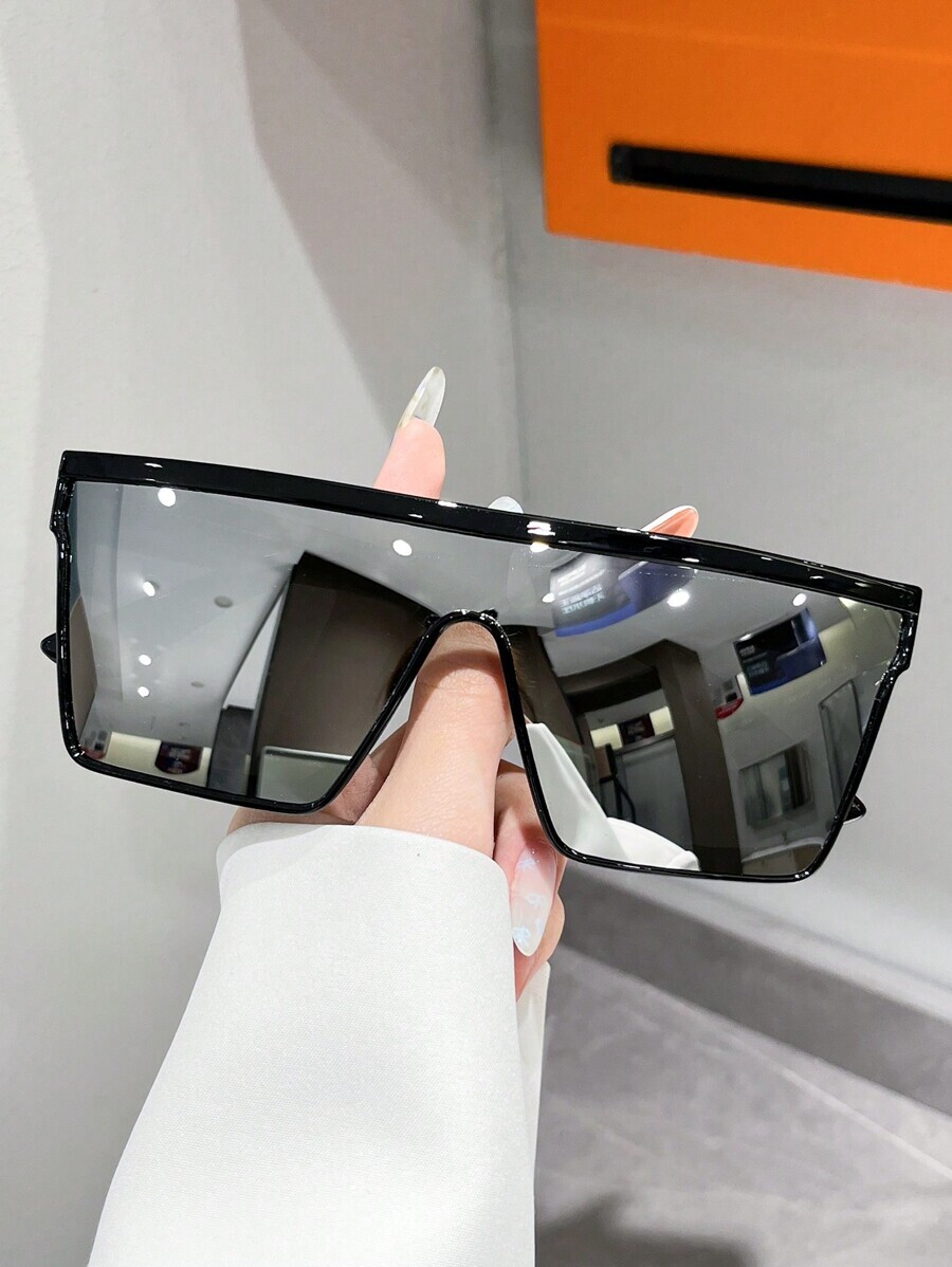 アクセサリー レディース アイアクセサリー 1個/3個入り オーバーサイズ スクエアフレーム サングラス、アウトドア、旅行、夏小物拍卖