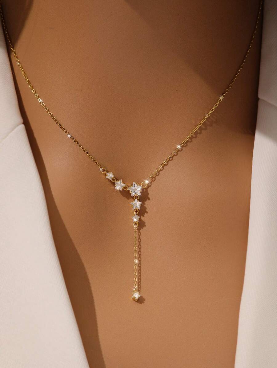 ジュエリー レディース ネックレス ペンダント 925スターリングシルバーネックレス スパークリングジェムストーン 1個入り、ファ拍卖